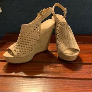 Tan wedges